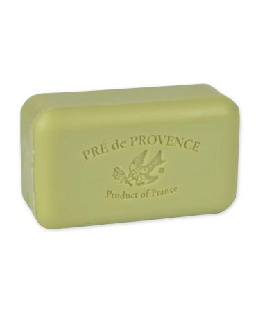 Pre de Provence Artisanal Soap Bar  Natural French Skincare  Enriched with Organic Shea Butter  Quad Milled for Rich  Smooth & Moisturizing Lather  Green Tea  5.3 Ounce Green Tea 5.3 Ounce (Pack of 1)