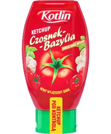 Kotlin Basil & Garlic Ketchup 450 Grams x 3 Pieces - Buy Online on GoSupps.com