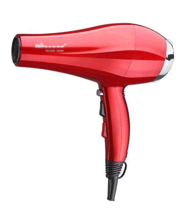 Professional Hair Dryer Negative Ion Blow Dryer 2000W Salon Powerful Dryer/Red (Red)