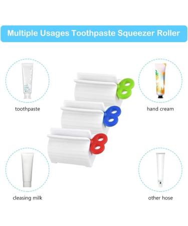 Tube Squeezer Set - 6 Piece Tube Press for Toothpaste Hand Cream & Cosmetics | Effortless Squeeze for Polygel & Color Tubes - Buy Online on GoSupps.com