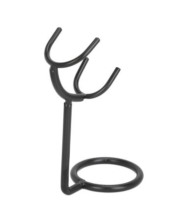 Naroote Beard Brush Holder Safety Alloy Beard Brush Holder for Bathroom