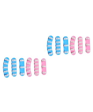 Healeved 4 Boxes Nail Practice Rack Fingernail Art Stand Nail Tips Training Tool Nail Tip Practice Base Nail Practice Base Nail Practice Holder Nail Display Stand Manicure Nail Tray