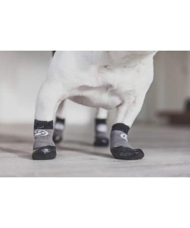 Grippers Non Slip Dog Socks | Paw Traction Control & Protection | Indoor Dog Booties XXS - Buy Online on GoSupps.com