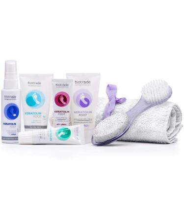 Keratolin Foot Cream with 10% Urea - Moisturizing and Exfoliating Formula - Buy Online on GoSupps.com