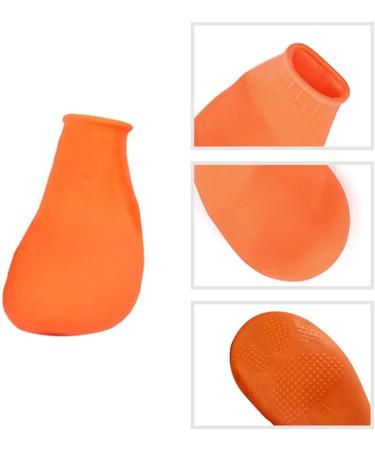 Dog Boots 4 Pcs Dog's Paw Protectors Wear Resistant Dog Boots for Injured Paws Waterproof Dog Shoes for Dog Walking Outside (Small) The Size is 0.79n*2.76in*1.57in/2cm*7cm*4cm - Buy Online on GoSupps.com