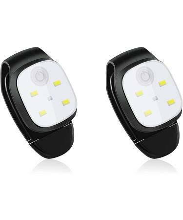 Buy Hossom LED Clip Lamp - Rechargeable Mini Headlamp Set (2-Pack) | 4 Light Modes for Jogging Fishing Camping & Hiking International Shipping Available - Buy Online on GoSupps.com