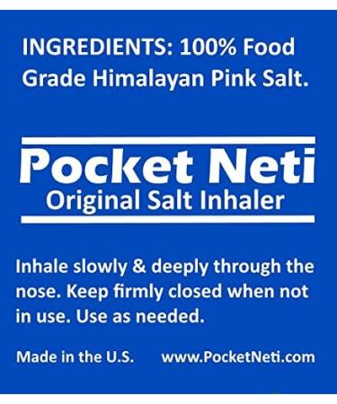 Basic Vigor Himalayan Salt Pipe Inhaler - 2 Pack Portable Salt Therapy - Buy Online on GoSupps.com