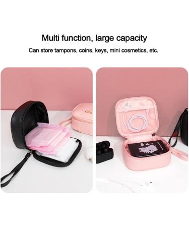 2 Pcs Sanitary Napkin Storage Bags | Portable Menstrual Cup Pouch | Feminine Menstruation Bag Holder | (5.5 x 4.7 Inch) - Buy Online on GoSupps.com