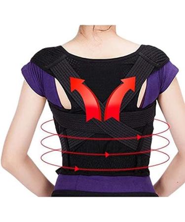 Posture Corrector Posture Correction Waist Shoulder Chest Back Support Brace Corrector Belt for Women Men Size S/M/L/XL/XXL Health Care Back Brace Decoration - Buy Online on GoSupps.com