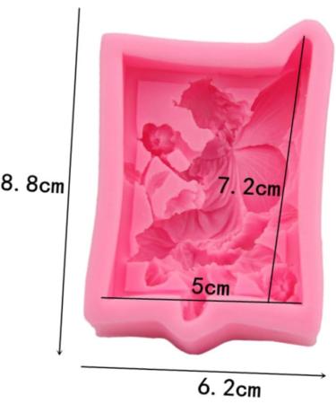 Milisten 6 Pcs Molds Party Cookie Cookie Cutters Kids Cookie Silicone Mold Silicone Cake Mold Fairy De para Gelatinas Silicone Baking Mold Mousse Cake Mold Kitchen Baking Set Biscuit 8.8*6.2CMx3pcs - Buy Online on GoSupps.com
