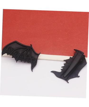 Beatifufu 2 Pairs Bat Hairpin Devil Wing Hair Clip Devil Wing Hair Headpiece Devil Wing Hairpin Devil Horns Hairpin Vintage Metal Decor Halloween Hair Decors Zinc Alloy Accessories Child Ear - Buy Online on GoSupps.com