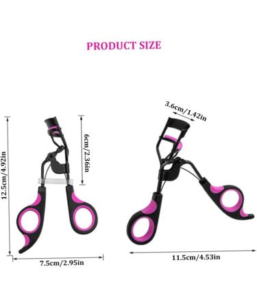 Premium Eyelash Curlers with Comb - stainless Steel Quick Eye Makeup Accessory Includes 5 Replacement Refills for Women & Girls - Shop Now - Buy Online on GoSupps.com