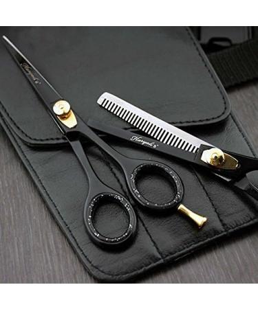 Professional Hairdressing Scissors Barber/Salon Shears Set 6" with Pouch& Razor - Buy Online on GoSupps.com