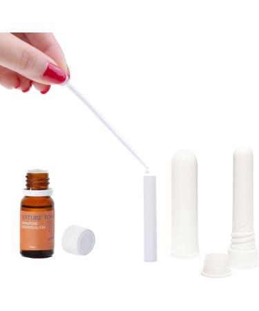 Buy Essential Oil Aromatherapy Nasal Inhaler Tubes - 100 Inhalers 110 Wicks & Accessories for Optimal Wellness | Ship Worldwide - Buy Online on GoSupps.com