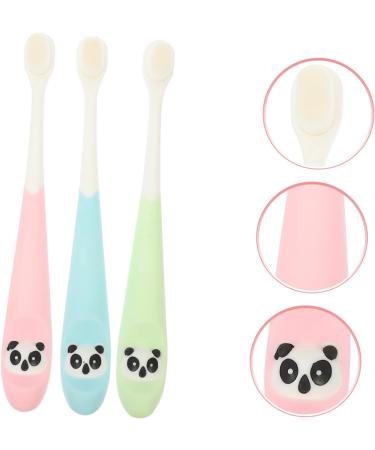 Beavorty 3-St Travel Toothbrush for Kids | Soft Bristle Training Toothbrush for Toddlers | Portable Daily Use Children's Toothbrush with Toothpaste - Buy Online on GoSupps.com