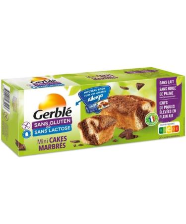ALLERGO - Mini Cakes Marbr s Sans Gluten 200G - Lot De 3 - Offre Special - Buy Online on GoSupps.com