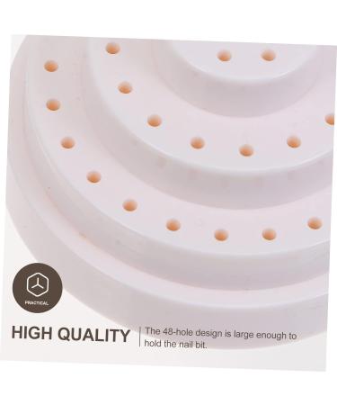 FRCOLOR 6 Pcs Grinding Head Storage Box Drill Bit Case Nail Drill Bits Stand Nail Drill Bit Organizer Nail Tool Organizer Manicure Nail Bit Nail Drill Case Drill Stand Plastic Portable - Buy Online on GoSupps.com