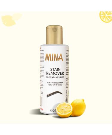 MINA Stain Remover | Gentle Hair and Tint Color Remover for Eyebrow Skin | 200ml - Buy Online on GoSupps.com