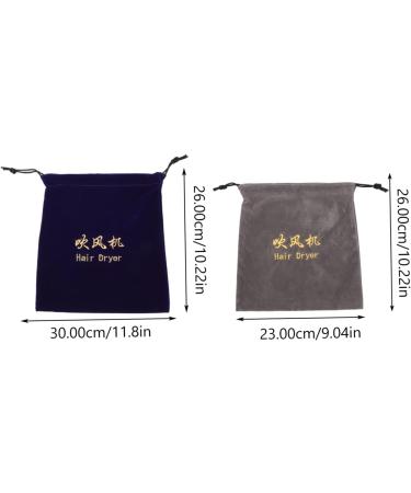 Baluue 8 Pcs Storage Bag Hair Dryer Travel Bag Hair Tools Bag Multifunctional Bag Dust Bag Flocking Cloth - Buy Online on GoSupps.com