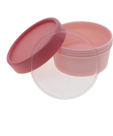 Tianzd 5-Pack 200ml Pink Empty Cosmetic Cans with Lids & Spatulas - Ideal for Creams Masks Ointments | International Shipping - Buy Online on GoSupps.com