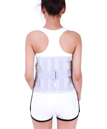 Tylxayoxa XXL Lumbar Support Belt | Best Lower Back Support with Aluminum Strips & Breathable Mesh - Adjustable Velcro - Buy Online on GoSupps.com