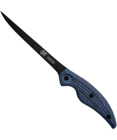 Professional Cuda Filleting Knife 16.3 cm (6.42) - Blue/Black | International Shipping - Buy Online on GoSupps.com