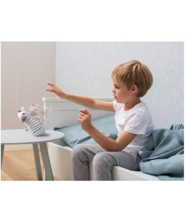 Zack Zebra Night Light for Kids | Standing Male Night Light | International Shipping - Buy Online on GoSupps.com