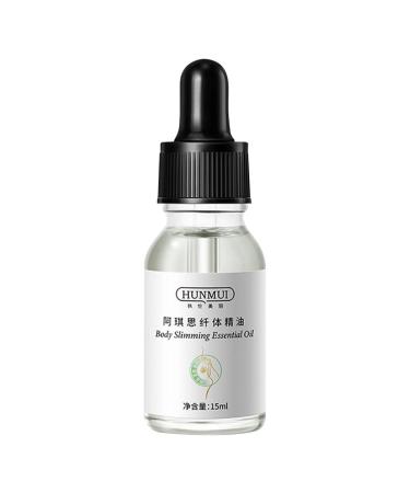Slimming oil oil for weight reduction of belly fat-slimming oil against stomach fat anti-cellulite body slimming oil formative streamlining tightening 15 ml Ximan