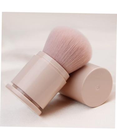 Angoily Powder Brush - Fluffy Blush Makeup Brush for Women | Portable Beauty Tool in Pink - Buy Online on GoSupps.com