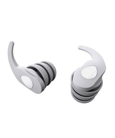 MEIBAOGE 1 Pair Ear Plugs Soft Silicone Noise Reducing Reusable Earplugs for Sleeping Work Studying Travel Concert Snoring