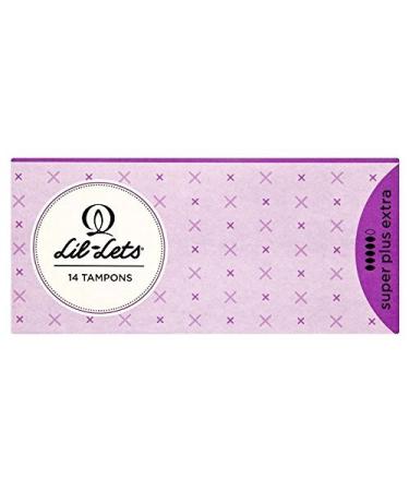 Lil-lets Tampons Super Plus Extra (14) by Lil-Lets