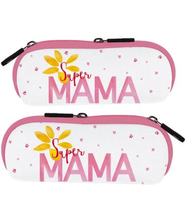 Glasses case 17 x 7.5 cm Neoprene washable at 40 Colors last Rannenberg & Friends Super Mama