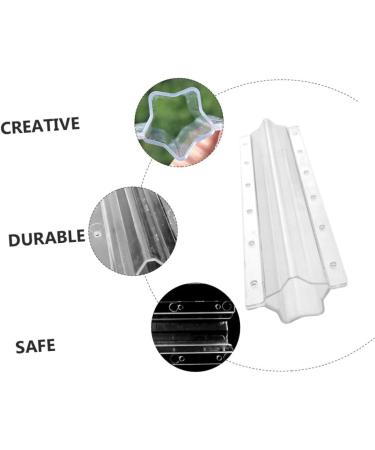 BUTIFULSIC 3 Pcs Vegetable Fruit Mold Cucumber Cucumber Molding Mold Fruit Shape Planter Watermelon Shaper Tool Heart Shape Cucumber Mold Planting Mold Vegetable Mold 20x5.5cm Transparent - Buy Online on GoSupps.com