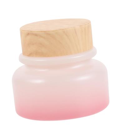 FRCOLOR Makeup Container face cream terrarium cosmetic containers with lids s with lids empty glass containers with lids refillable cream container filling travel plastic lotion bottle 6.3x6.3cm As Shown