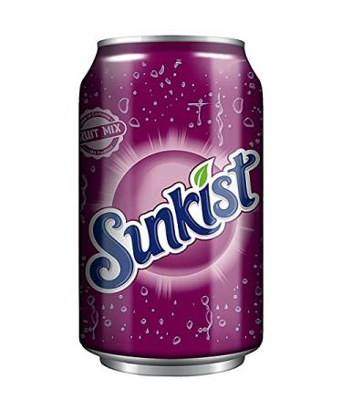 Buy Sunkist Lemon Lime & Fruit Mix Soft Drink Bundle (12 x 0.33L) - Refreshing International Shipping Available! - Buy Online on GoSupps.com