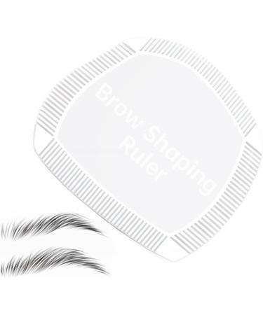 R gle sourcils | Pochoir de mesure r utilisable comme guide | Aide la mise en forme des sourcils | Pour maquillage du visage professionnel d butant maison utilisation quotidienne et Carte sourcils de type D - Buy Online on GoSupps.com