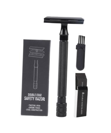 3 Sets Manual Shaver Face Beard Shaver Old Type Razor Manual Razor Manual Beard Shaver Hair Shaver Double Razor Beard Razor Metal Razor Hair Razor Beard Shaving Razor