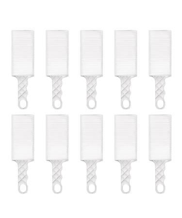 Lanko Professional Barber Cutting Comb Hybrid Flat Top Cutting Comb Mens Heat Gradient Brush Salon Styling Tools