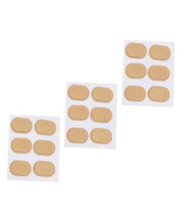 MAGICLULU 3sheets Corn Stickers Toe Corn Pad Corn Pad Corn Protector Foot Corn Pad Self-Adhesive Feet Pad Foot Care Sticker Feet Corn Remover Pad Cushions Toe Protector