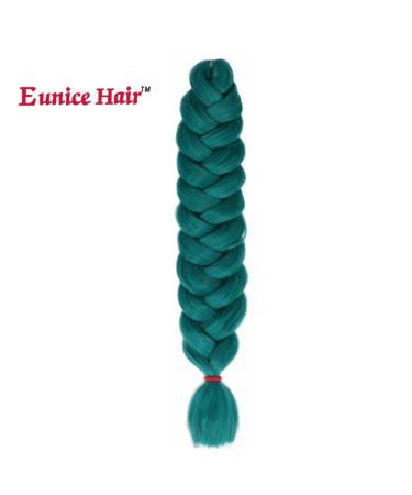 6 Packs Haolocs Jumbo Lichten Hair Extensions | Braun Colorful DIY Crochet Box | 100 cm Green | Premium Kunsthaar for International Shipping - Buy Online on GoSupps.com