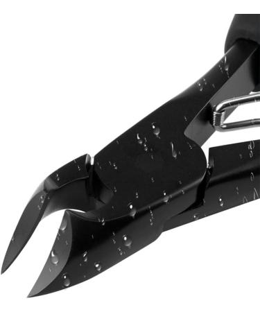 Ipetboom 1pc Double Spring Nail Double Spring Nail Clipper Ergonomic Nail Clipper Black Nail Clipper Nail Clippers Nail Stainless Steel Eagle Mouth Pliers - Buy Online on GoSupps.com