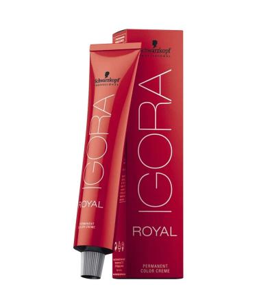 Schwarzkopf Igora Royal 6-1 Dark Blonde Cendre Permanent Hair Color 2.1 fl. oz. (60 g) White 2.1 Fl Oz (Pack of 1)