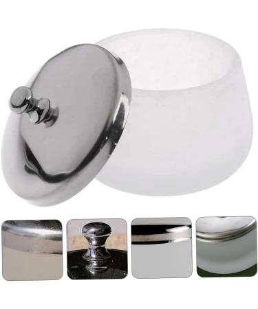 VALICLUD Gobelet Rond Verre D poli pour Dissolvant Vernis Ongles Contenant Liquide pour Manucure Blanc - Buy Online on GoSupps.com