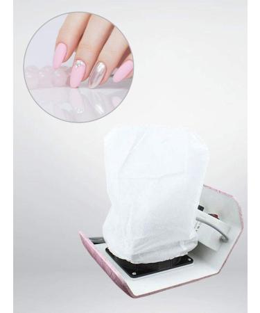 ZQO 10 Pack Fleece Nail Art Bags with Rubber Bands - Nail Suction Collar & Cleaning Tool Replacement - Buy Online on GoSupps.com