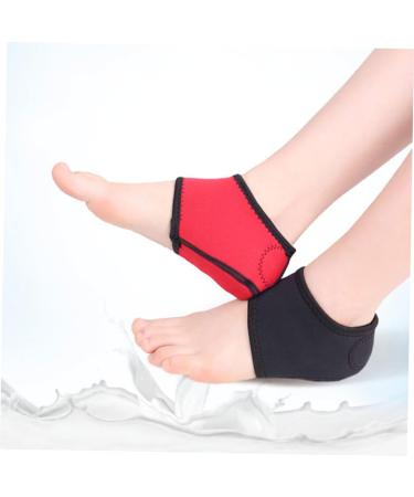 FOMIYES Heel Socks 4 Pairs Ankle Support for Soccer | Plantar Inserts & Foot Protectors for Men & Women - Buy Online on GoSupps.com