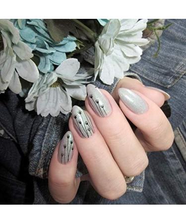 KADS Stamping Plates Leaf Nature Nail Art Image Plate (NA015) | Nail Design Tools - Buy Online on GoSupps.com
