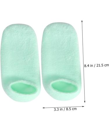 Beaupretty 1 Pair Diffuser Cracked Heels Guard Spa Socks (Green) Heel Anti-Crack Socks Dead Skin Socks Moisturizing Short Socks Heel Sleeve Rough Heel Socks Moisturizing Socks Ankle medium - Buy Online on GoSupps.com
