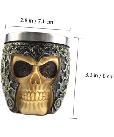 Minkissy Skull Beard Brush Set - Premium Brush with Bowl for Perfect Shaving & Grooming - Buy Online on GoSupps.com