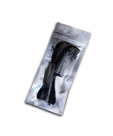 Soft 'N Style Round Handle Comb 2-Pack with Bonus Favorict Pocket Comb - 8 inch Styling Essentials - Buy Online on GoSupps.com