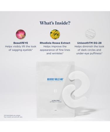 Ultra Firm Lifting Eye Mask - Tighten & Smooth Wrinkles Reduce Dark Circles Brighten Eyes with Rhodiola Rosea Extract - Shop Now for Youthful Eyes - Buy Online on GoSupps.com